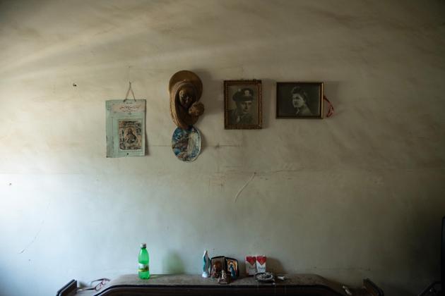 Inside a Christian house in Deir ez-Zor (Syria), summer 2024.