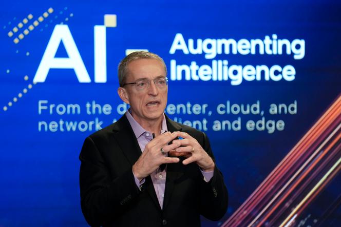 Le patron d’Intel, Pat Gelsinger, à New York, le 14 décembre 2023.