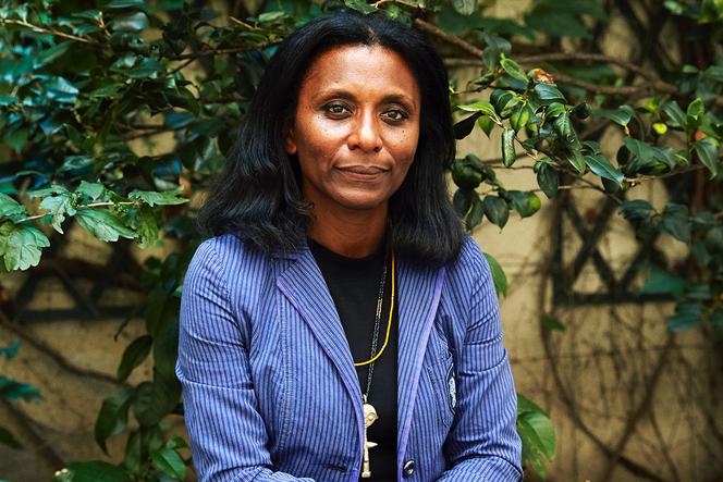 Marguerite Abouet, scénariste de bande dessinée, le 6 septembre 2024, à Paris.