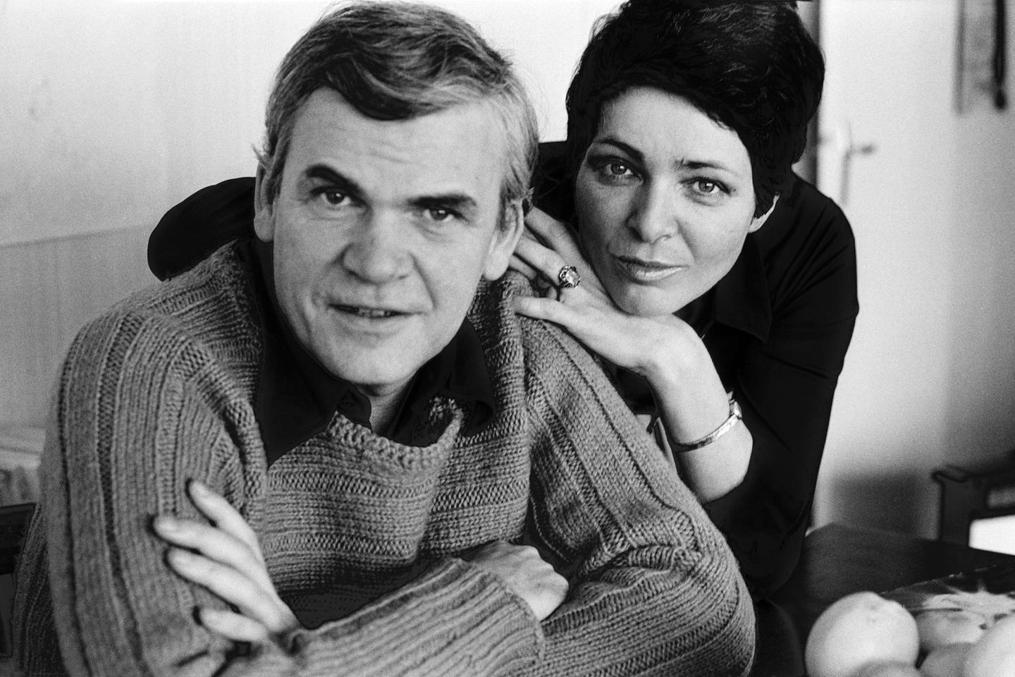 The death of Vera Kundera, Milan's other half