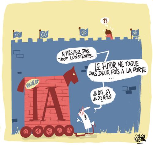  bras de fer à Bruxelles autour des assistants d'IA