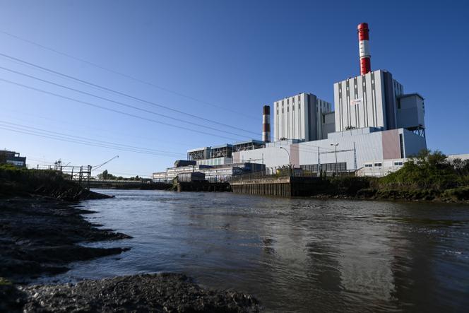 La centrale à charbon d’EDF à Cordemais (Loire-Atlantique), le 17 avril 2024. 