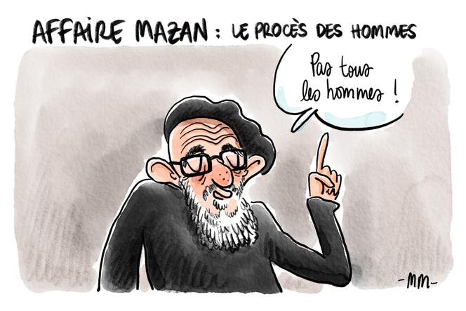 Dessin paru en « une » du « Monde » daté du 1ᵉʳ octobre 2024, signé par la dessinatrice française Marie Morelle.