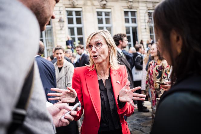 Agnès Pannier-Runacher, au ministère de la transition écologique, de l’énergie, du climat et de la prévention des risques, à Paris, le 23 septembre 2024.