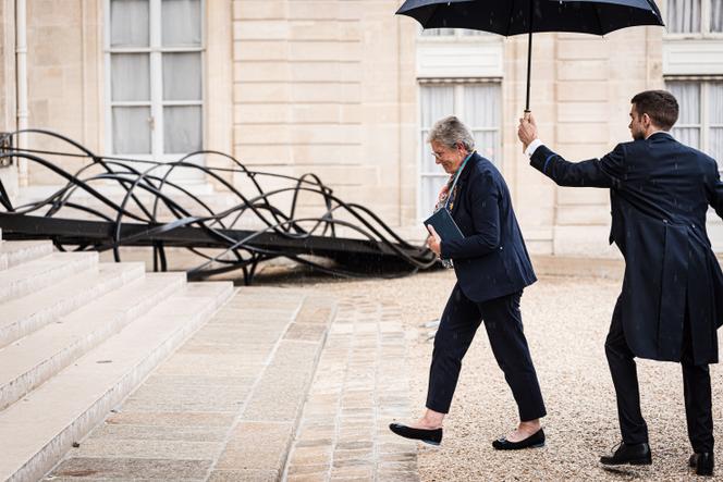 La ministre de la santé, Geneviève Darrieussecq, à l’Élysée, le 23 septembre 2024.