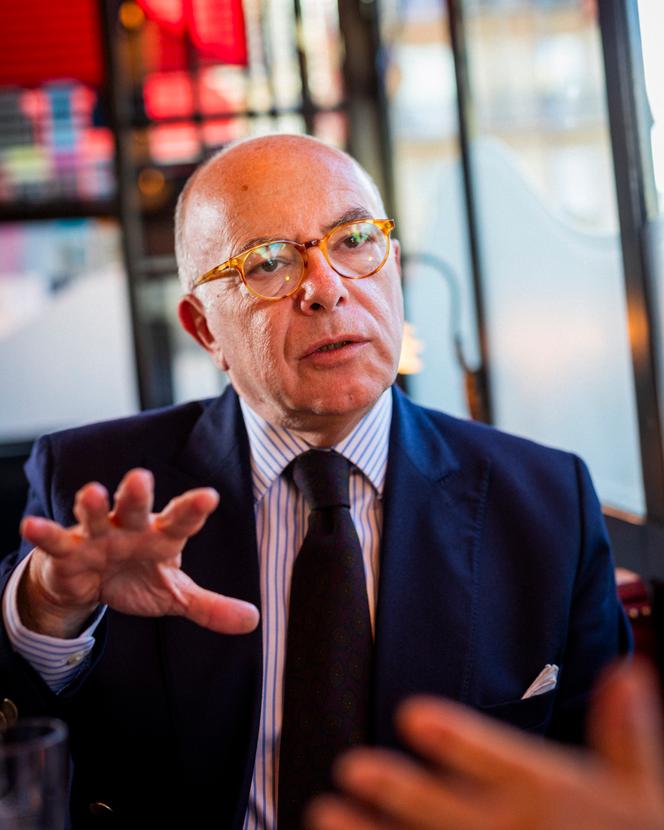 Bernard Cazeneuve à Paris, le 1ᵉʳ octobre 2024. 