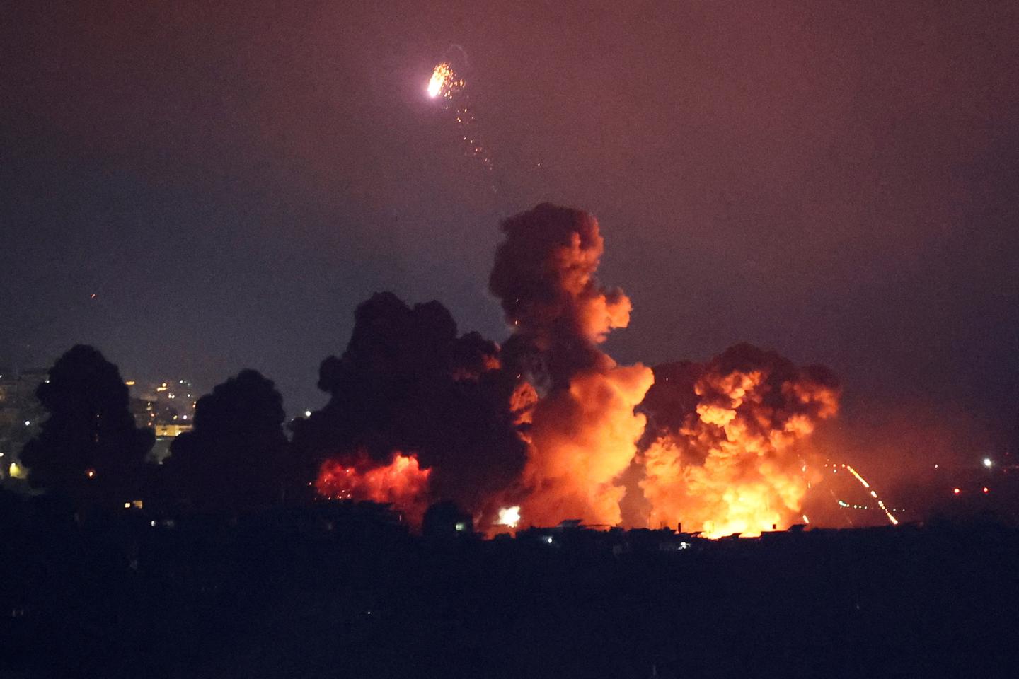 Israel hits Hezbollah intel HQ in Beirut, military says