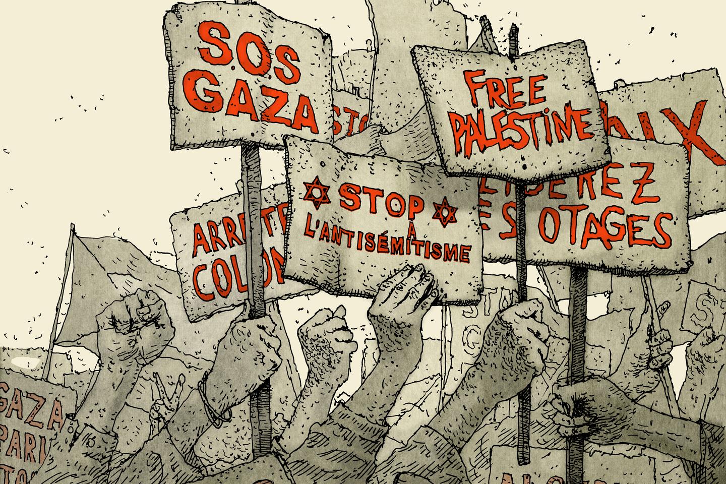 Why does the Israel-Palestine conflict ignite so much passion in France?