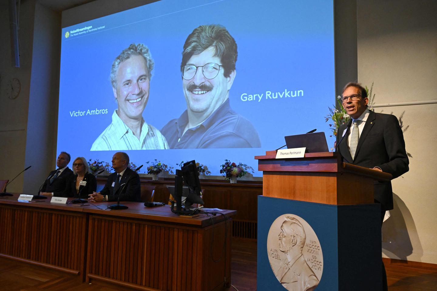Nobel Prize in medicine honors Victor Ambros and Gary Ruvkun for microRNA discovery