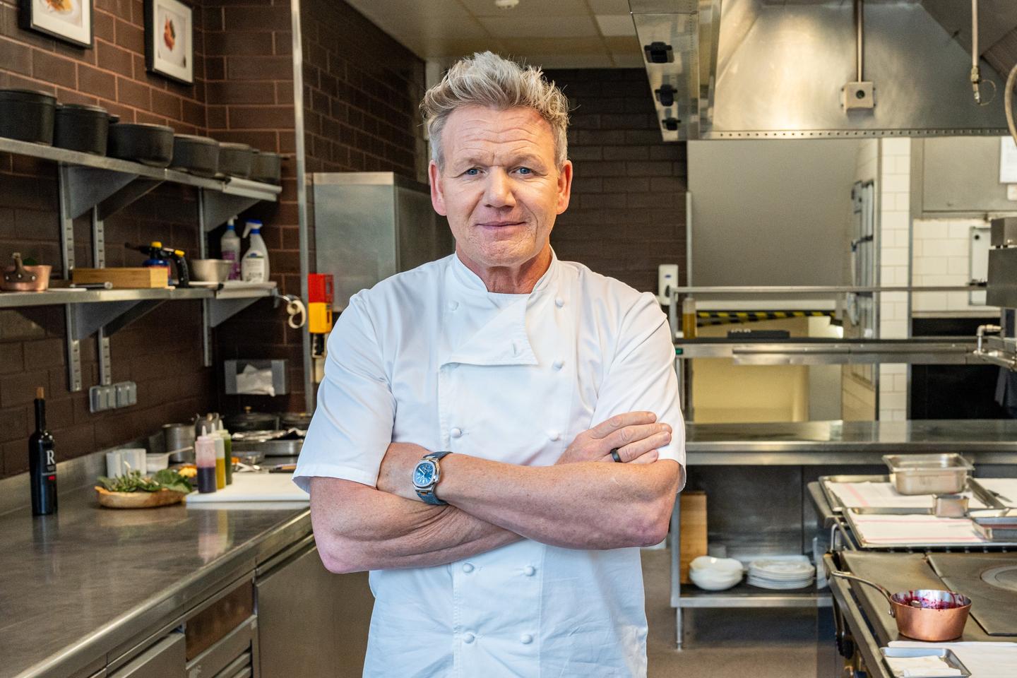 Gordon Ramsay, the most French of British chefs