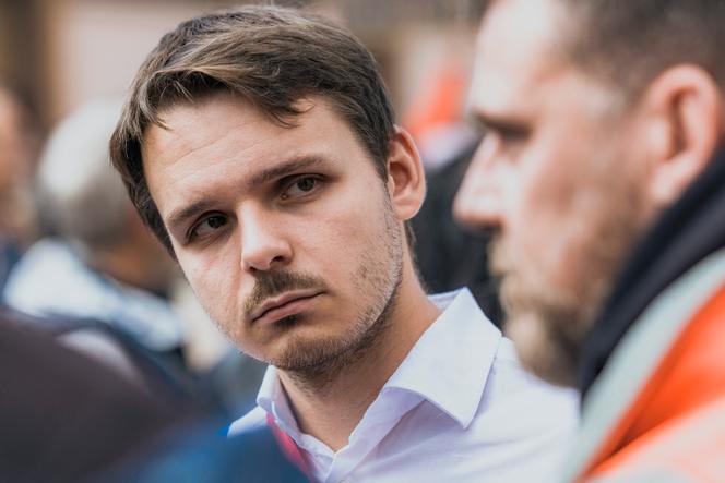 Le député de l’Isère, Hugo Prevost, à Grenoble, le 15 septembre 2024.
