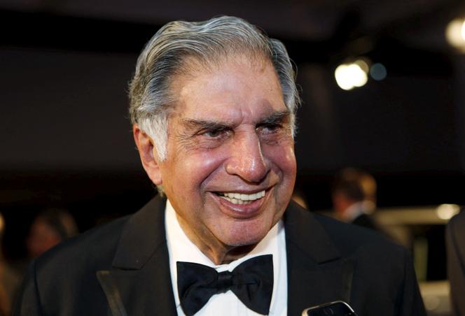 Ratan Tata, 23 de julho de 2015, em Detroit (Estados Unidos).