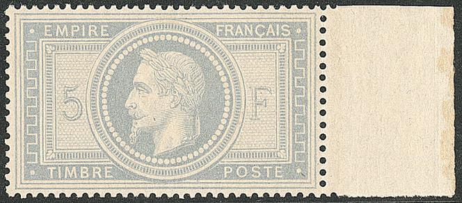 5 francs « Empire », parti à 5 620 euros.