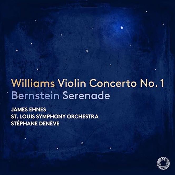 Pochette de l’album « Concerto pour violon n° 1 », de John Williams.