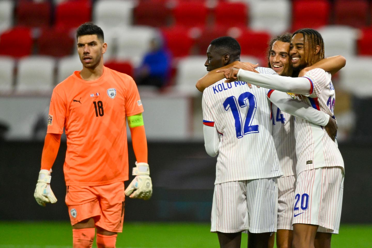 France beats Israel 4-1 in Nations League