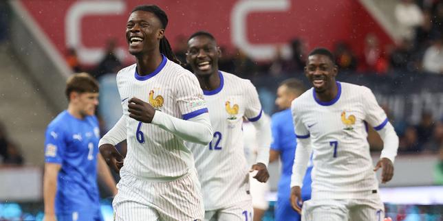 Israël-France : les Bleus s’imposent largement mais sans éclat face à une faible équipe israélienne thumbnail