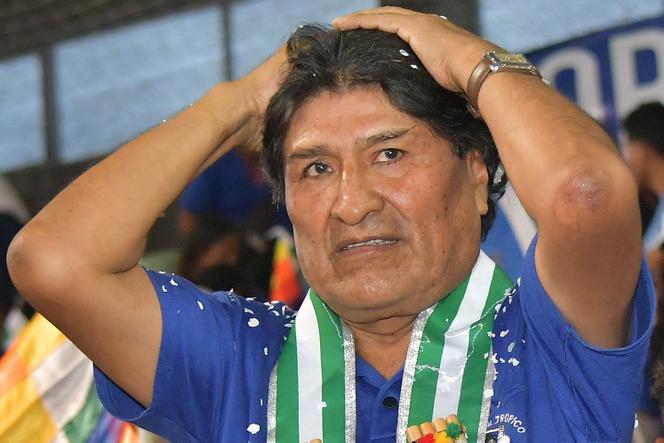 Ex-presidente boliviano Evo Morales, 12 de outubro de 2024, em Cochabamba (Bolívia).