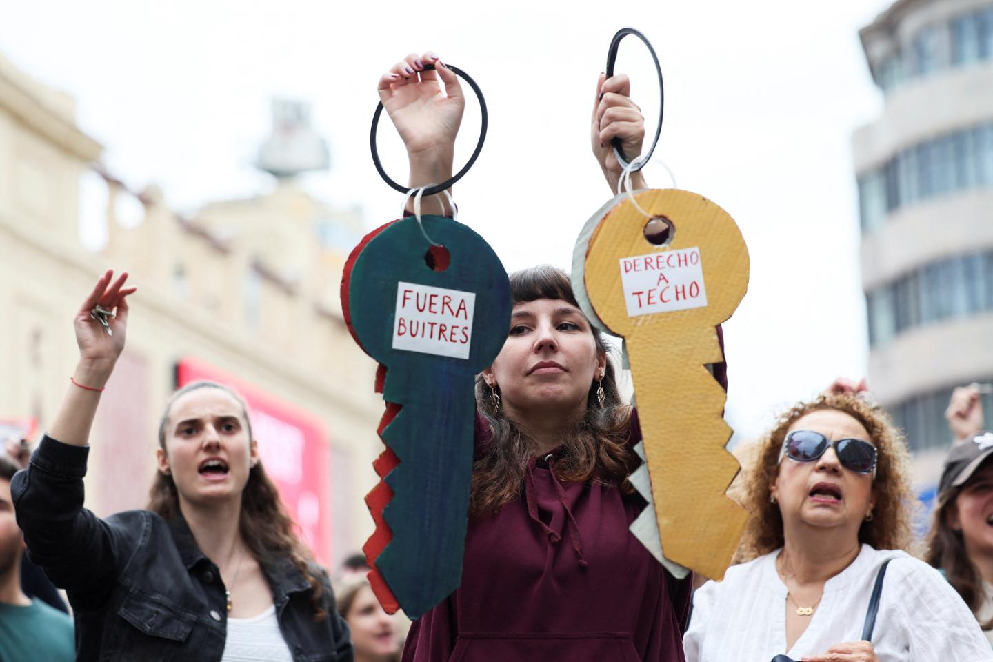 Madrid's youth rises against soaring housing cost
