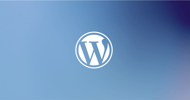 Le logo de WordPress.