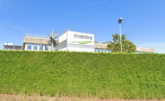 L'entreprise Inventiva à Daix (Côte-d'Or), en septembre 2023, sur une capture d'écran Google Maps, 14 octobre 2024.