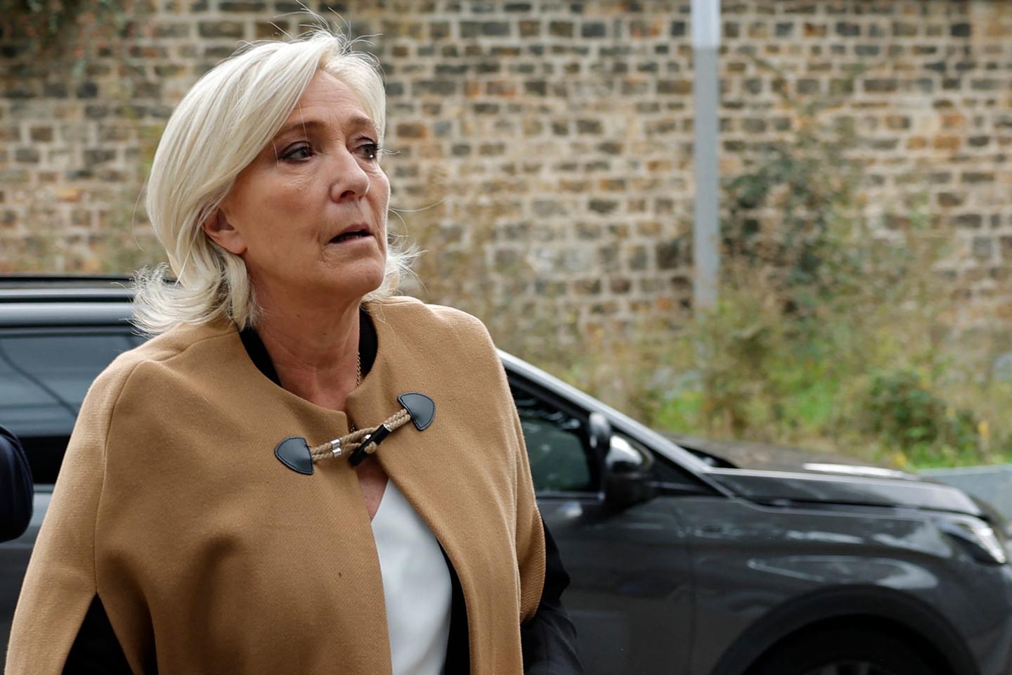 Le Pen claims innocence in fake EU jobs trial