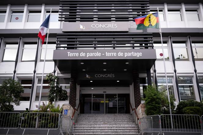 O Congresso da Nova Caledônia, em Nouméa, 30 de setembro de 2024. 
