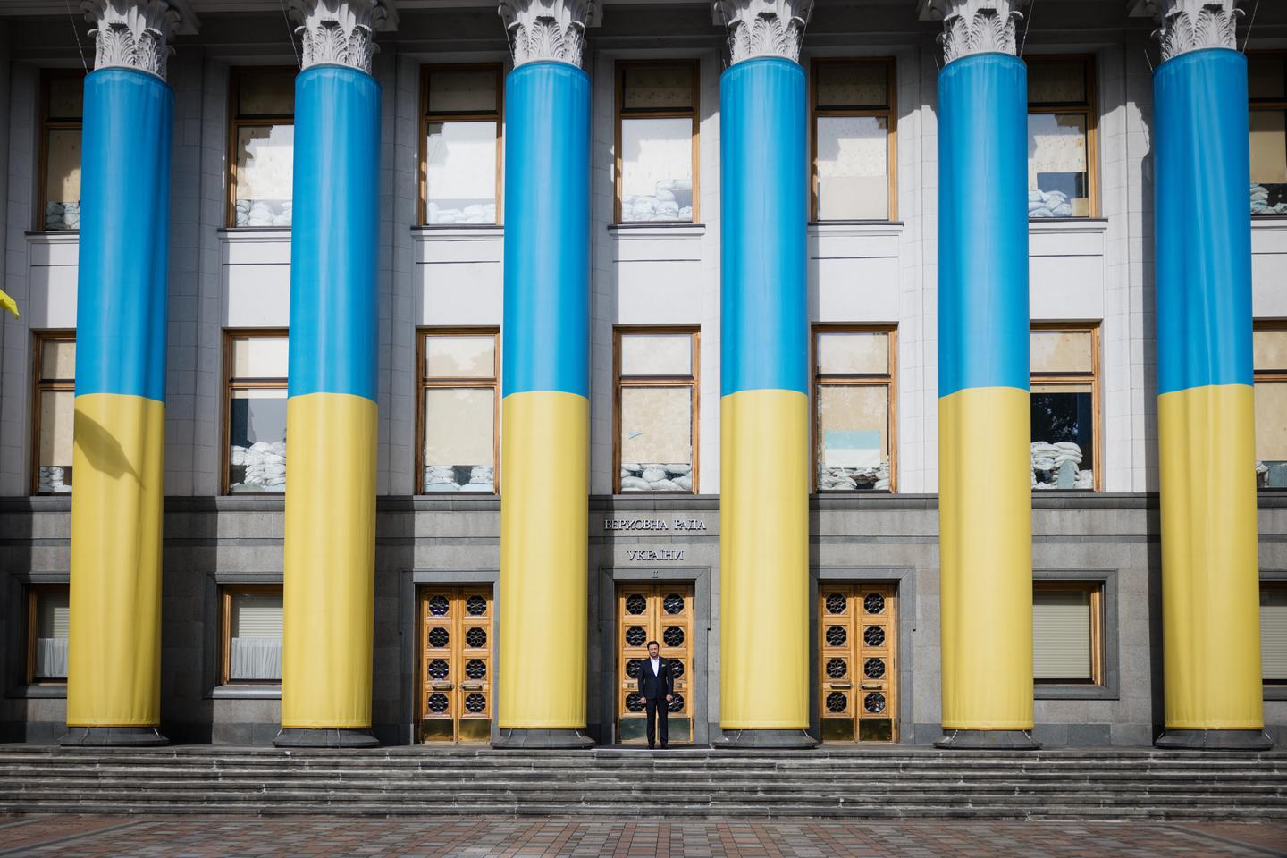 Ukraine's war-torn parliament: A symbol of resistance that's become 'a very depressing place'