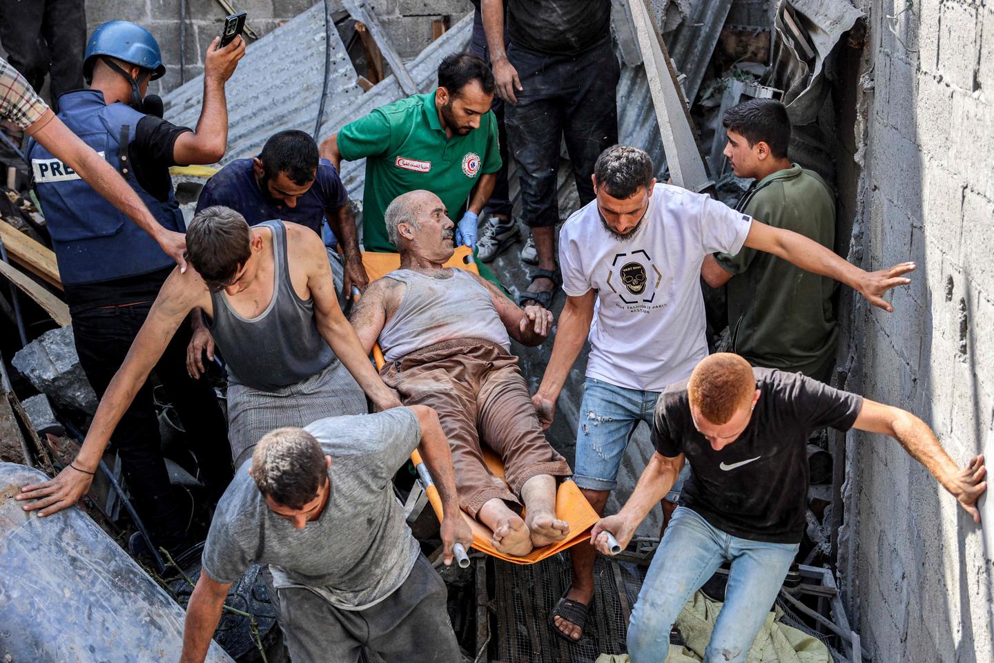 Northern Gaza's Jabaliya camp residents caught in a death trap