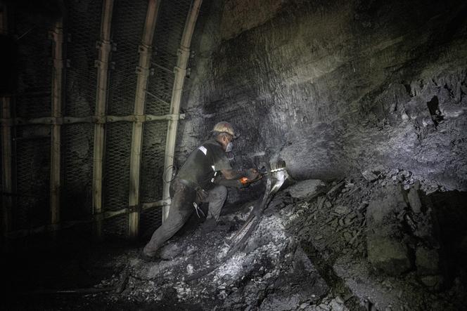 Numa mina de carvão em Karvina (República Checa), 14 de outubro de 2024.
