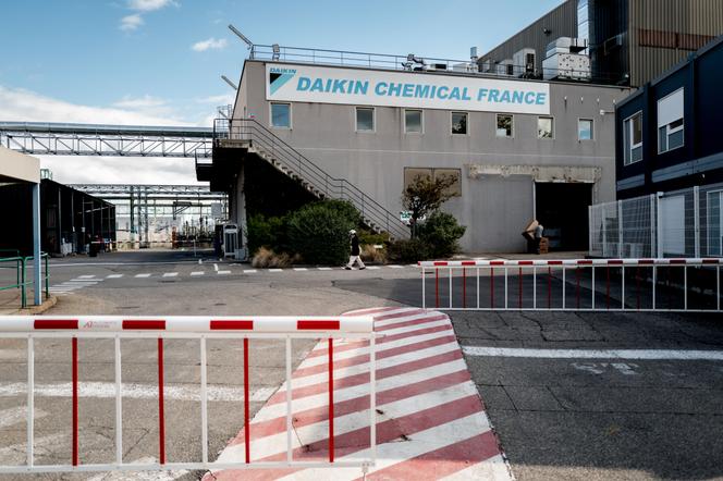 A fábrica da Daikin Chemical France, em Oullins-Pierre-Bénite (Ródano), 4 de outubro de 2024.