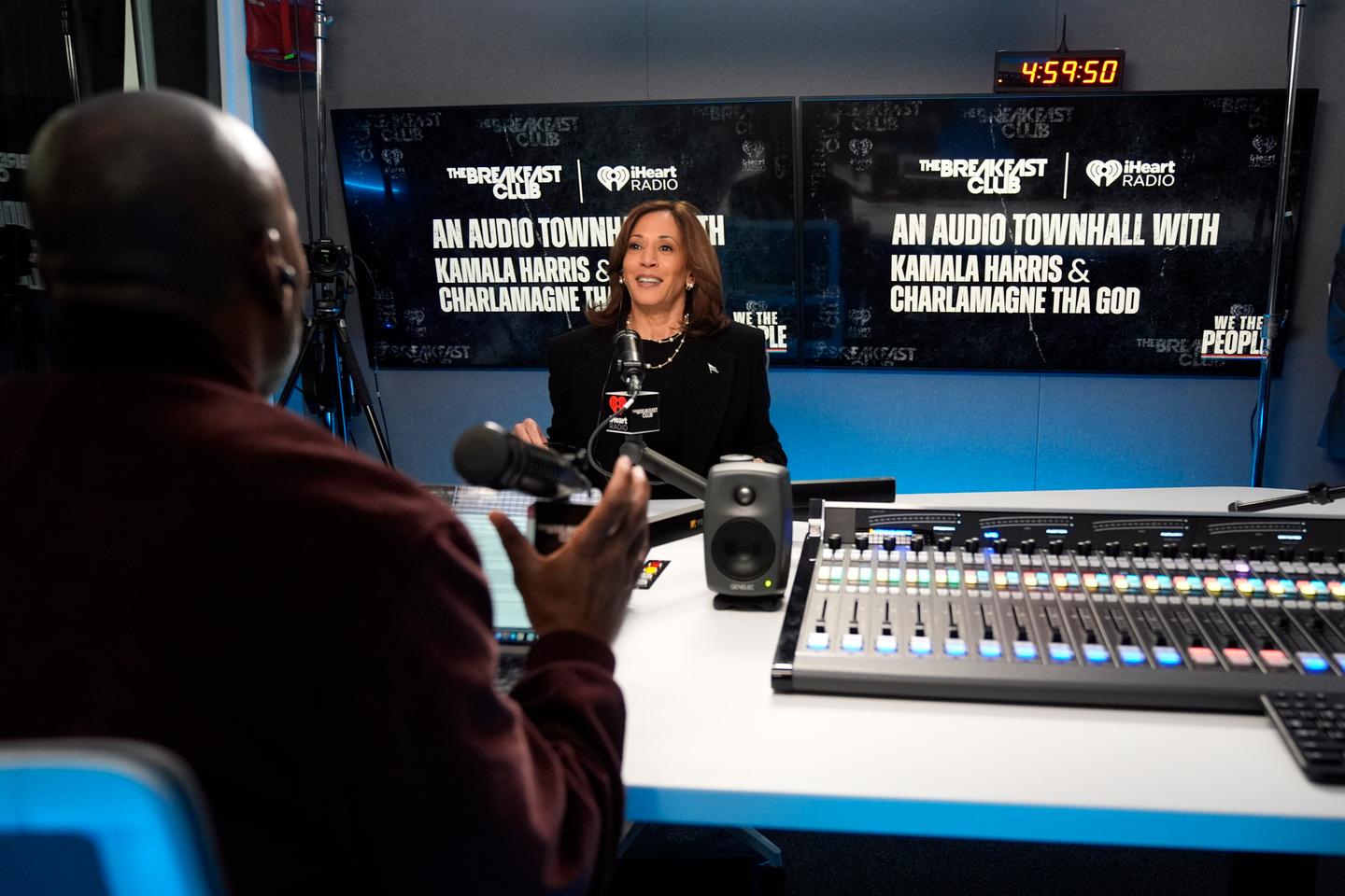 Harris works to energize Black male voters as Trump supports 'stop and frisk'