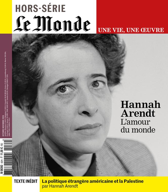 Hannah Arendt, l’amour du monde, hors-série « Une vie, une œuvre », 124 pages, 11 euros.