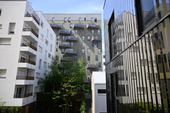Immeubles résidentiels à Rennes, le 22 avril 2022.