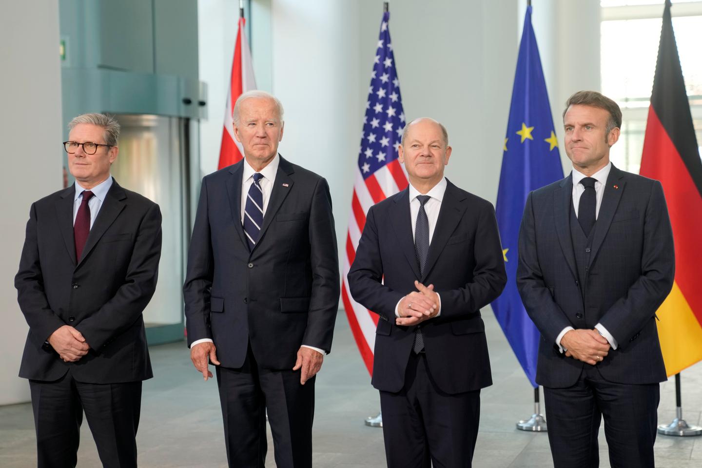Biden in Berlin vows no let-up on support for Ukraine