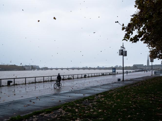 A Bordeaux, pendant la crise sanitaire, en octobre 2020.
