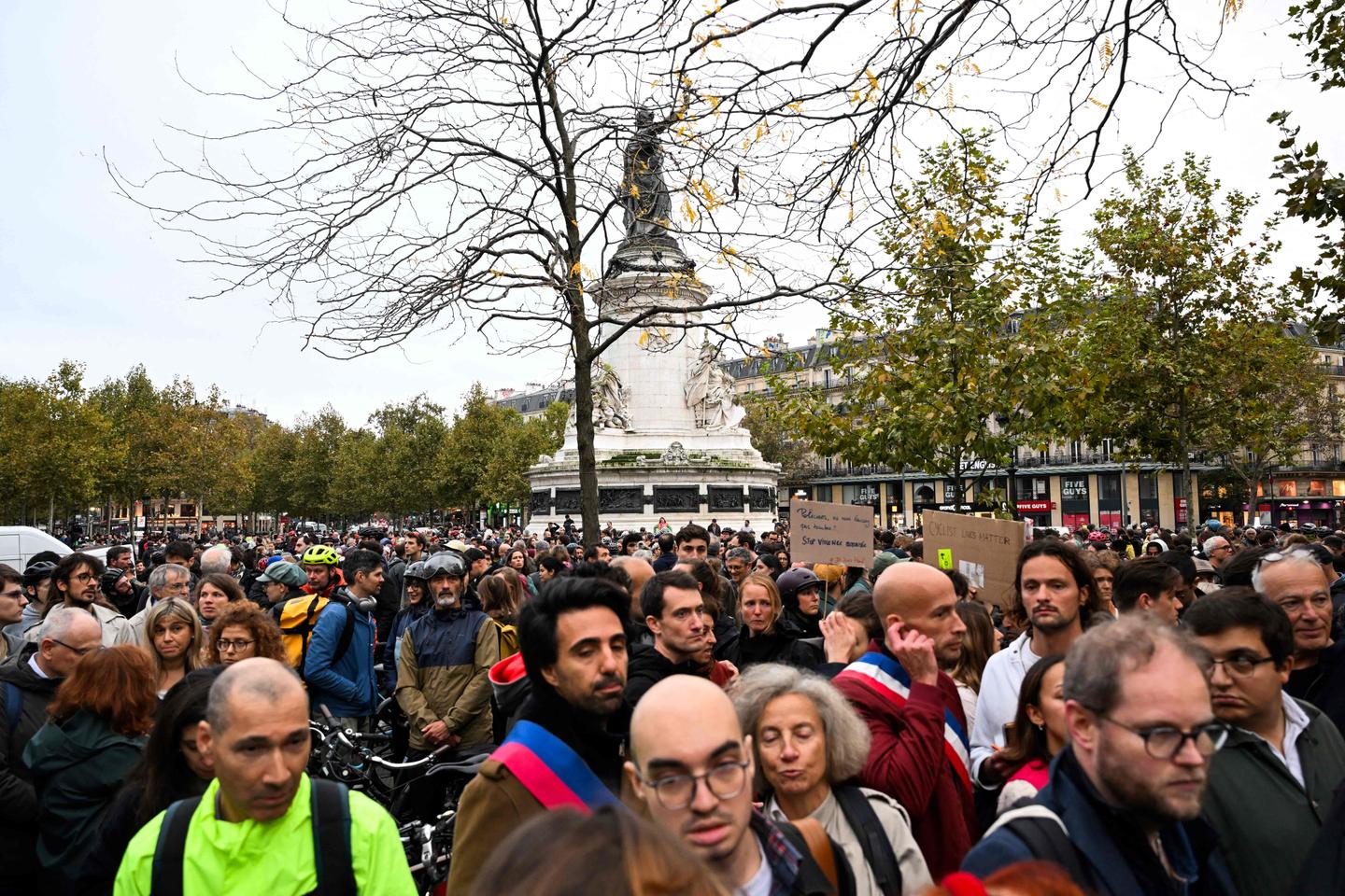 At tribute for cyclist killed in Paris: 'What happened to Paul isn't an isolated case'