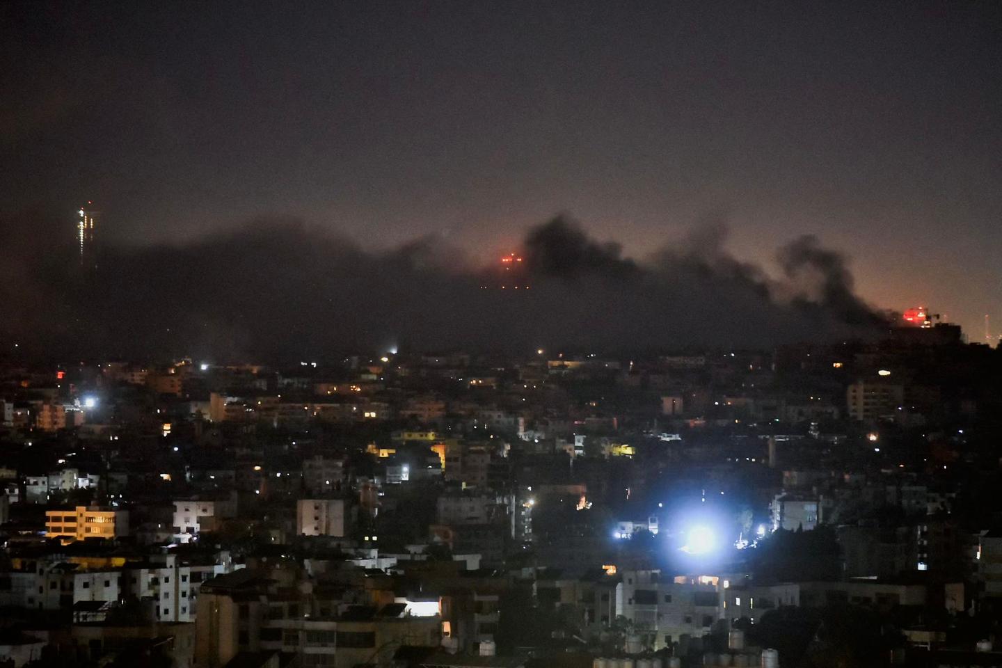 Israel strikes south Beirut after evacuation warnings