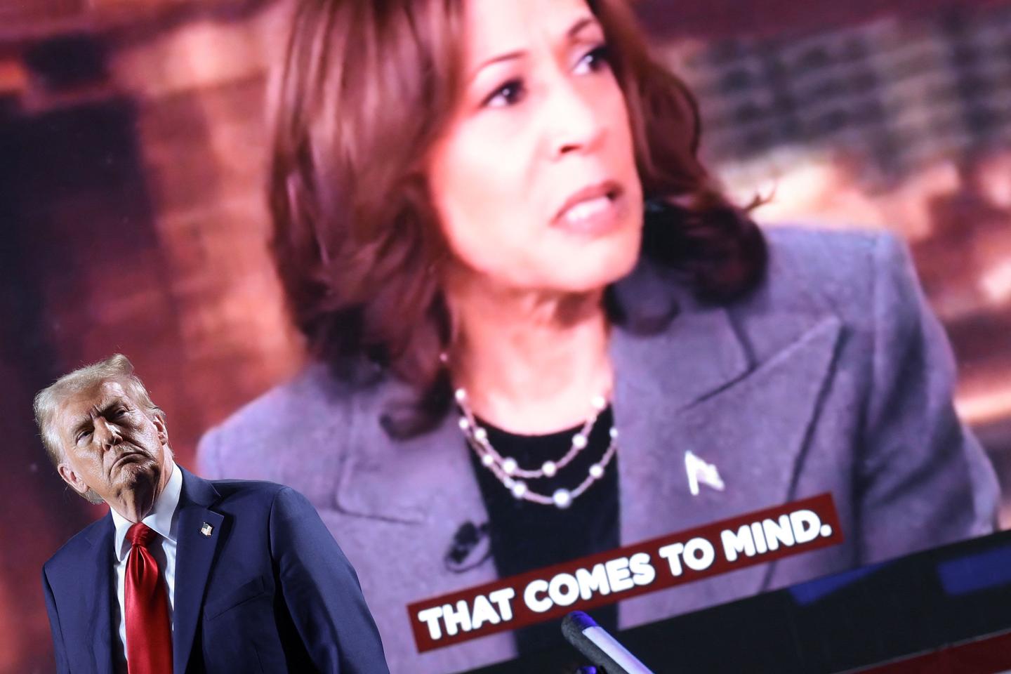 Harris and Trump in a tense, uncertain battle two weeks before election