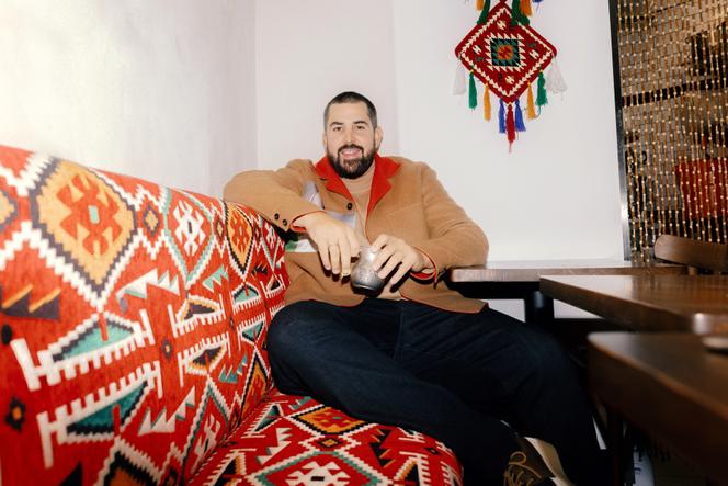 Artus no restaurante Loké, Paris 2, 16 de outubro de 2024.