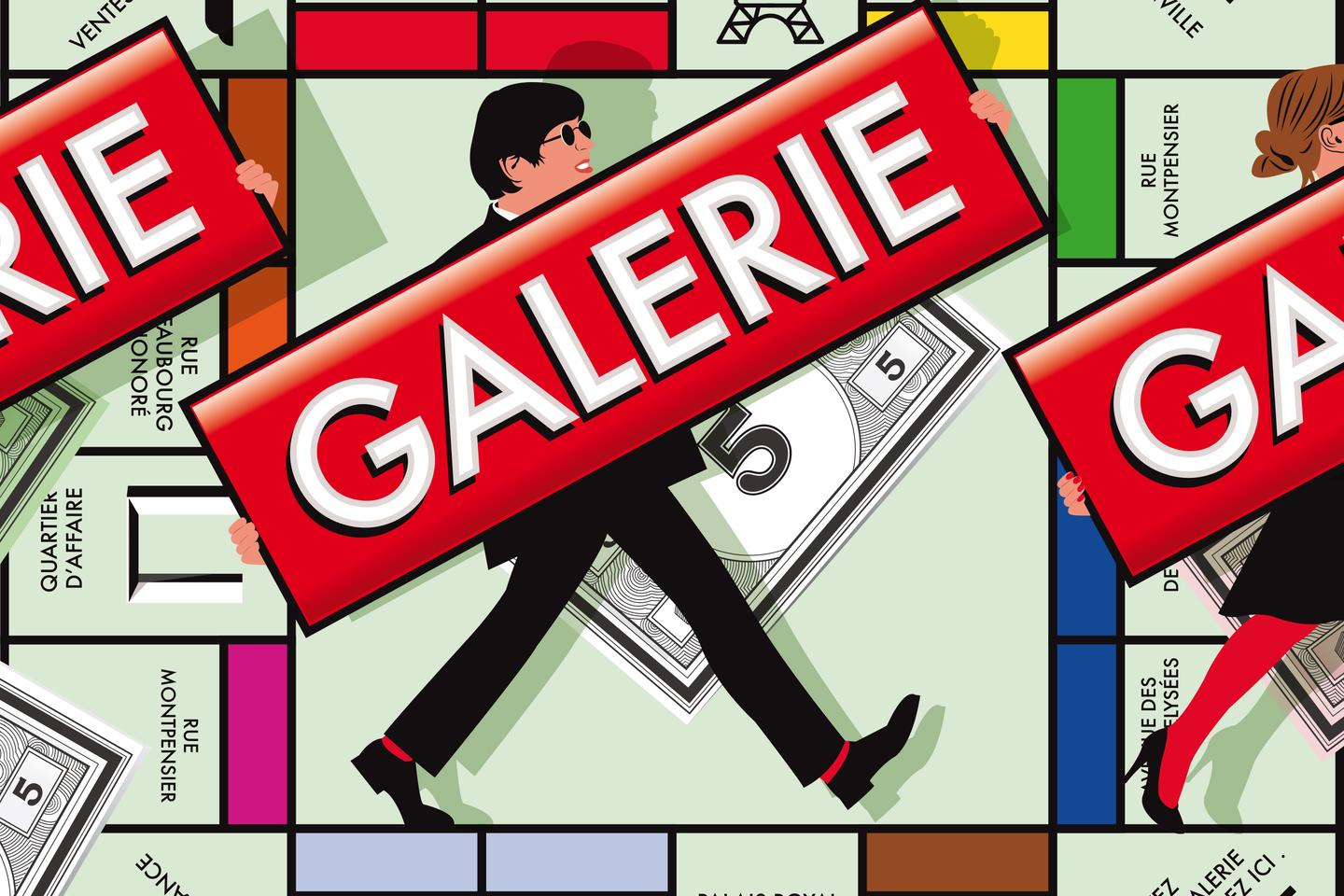 Art gallery Monopoly in Paris: Between market challenges and urban changes