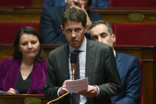 Jérémie Iordanoff, à l'Assemblée nationale, le 15 novembre 2022.