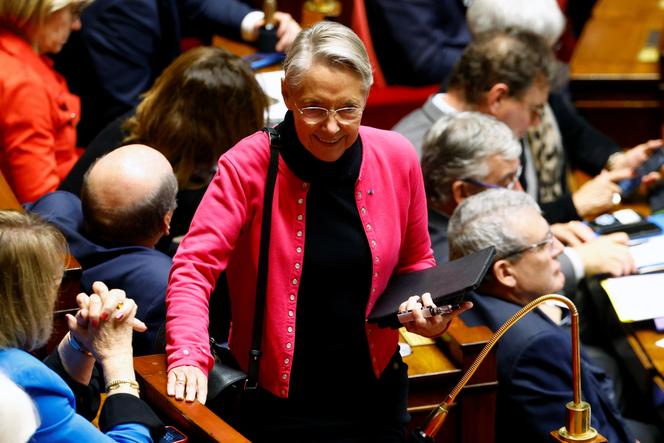 La députée (Renaissance) du Calvados Elisabeth Borne, à l’Assemblée nationale, le 22 octobre 2024.