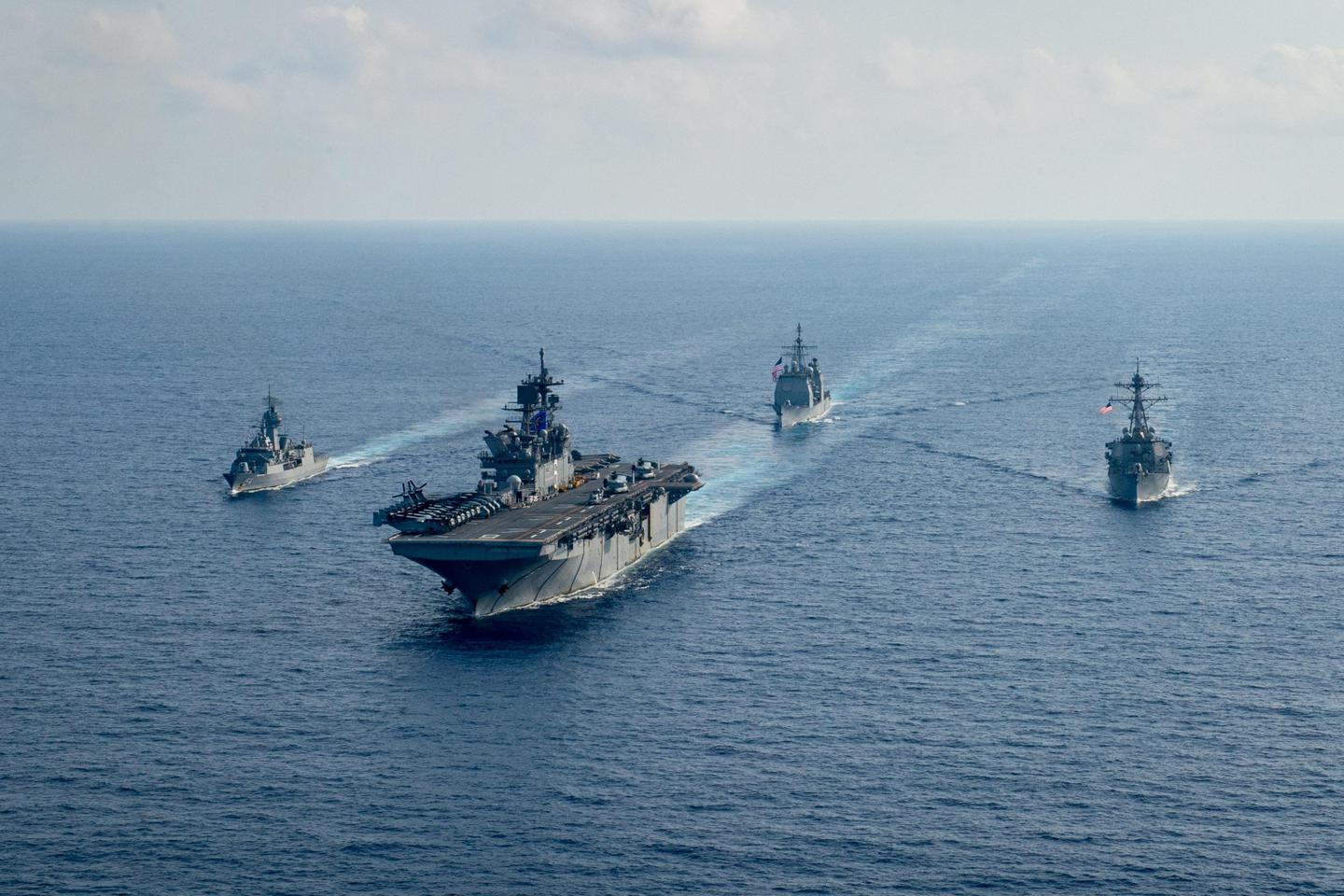 'Arms industry orders reflect anticipation of a possible return to confrontations at sea'