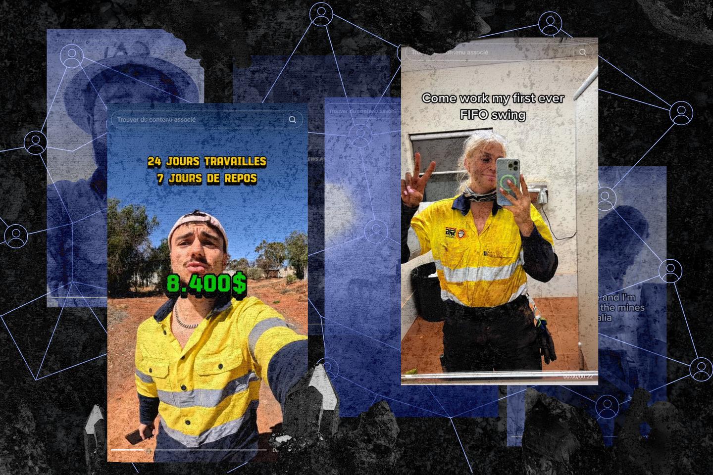 Influencers send young people to Australian mines