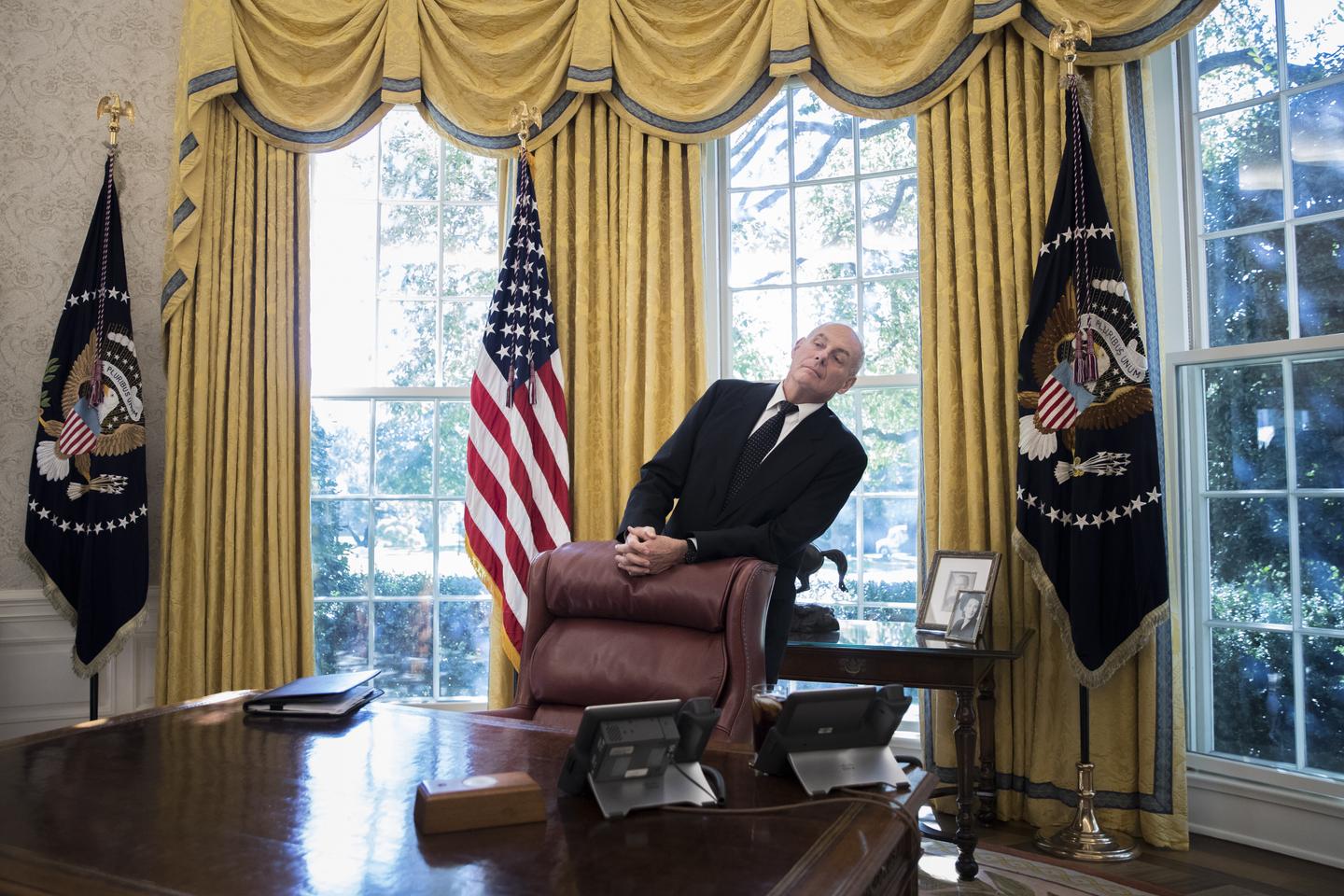 Trump likened to a 'fascist' by General John Kelly, his former chief of staff
