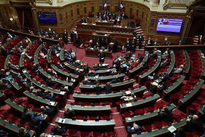 O Senado, em Paris, 2 de outubro de 2024.