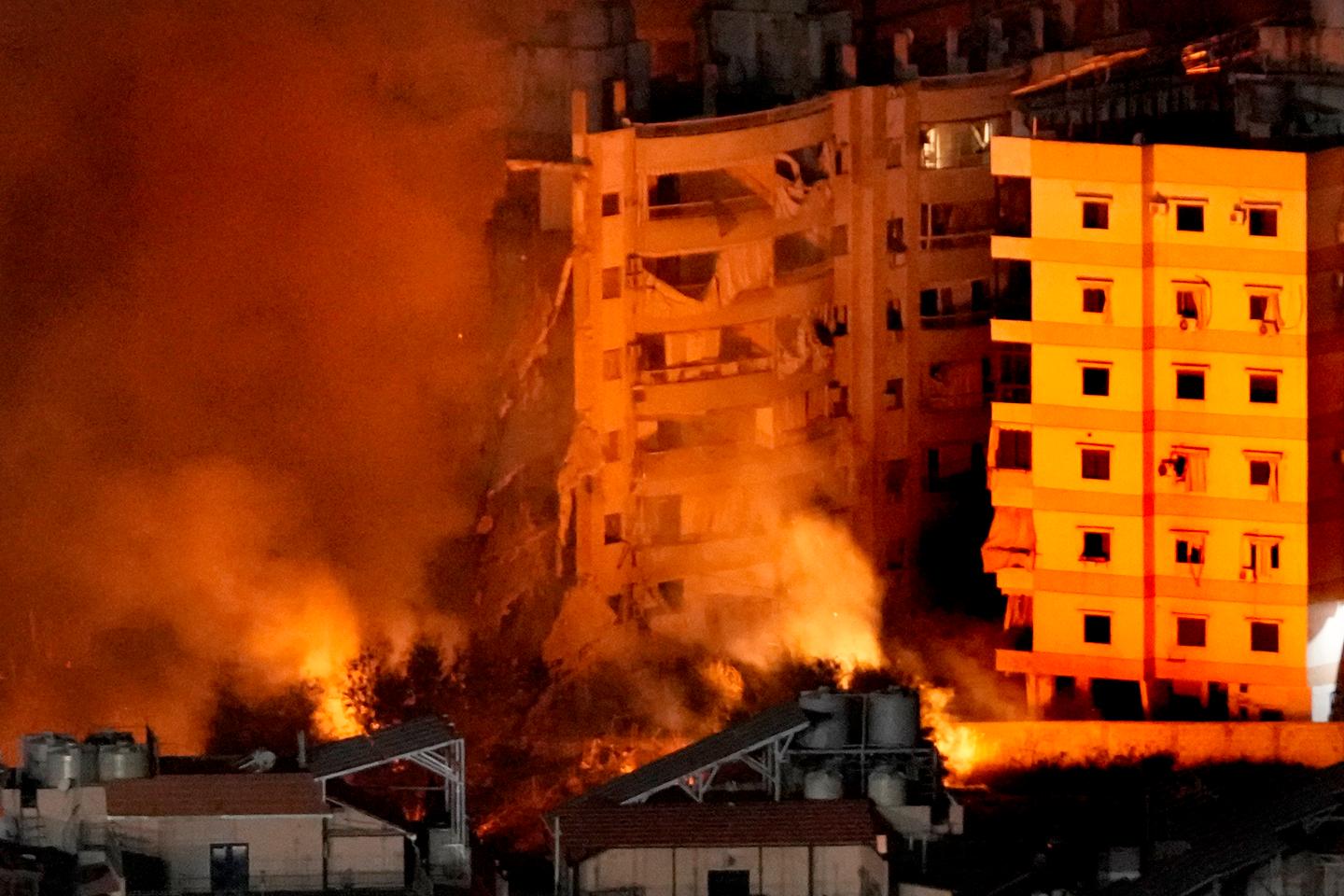 Israel pounds Beirut in the area's 'most violent' attack since the start of the war