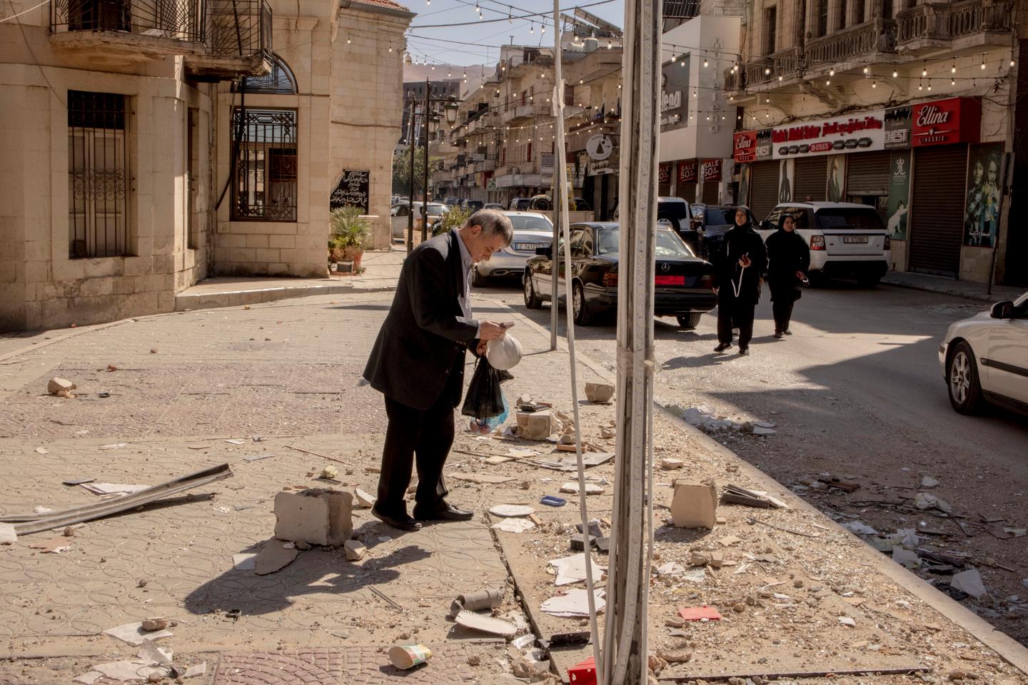 Lebanon's ancient city of Baalbek bears the scars of Israeli bombs