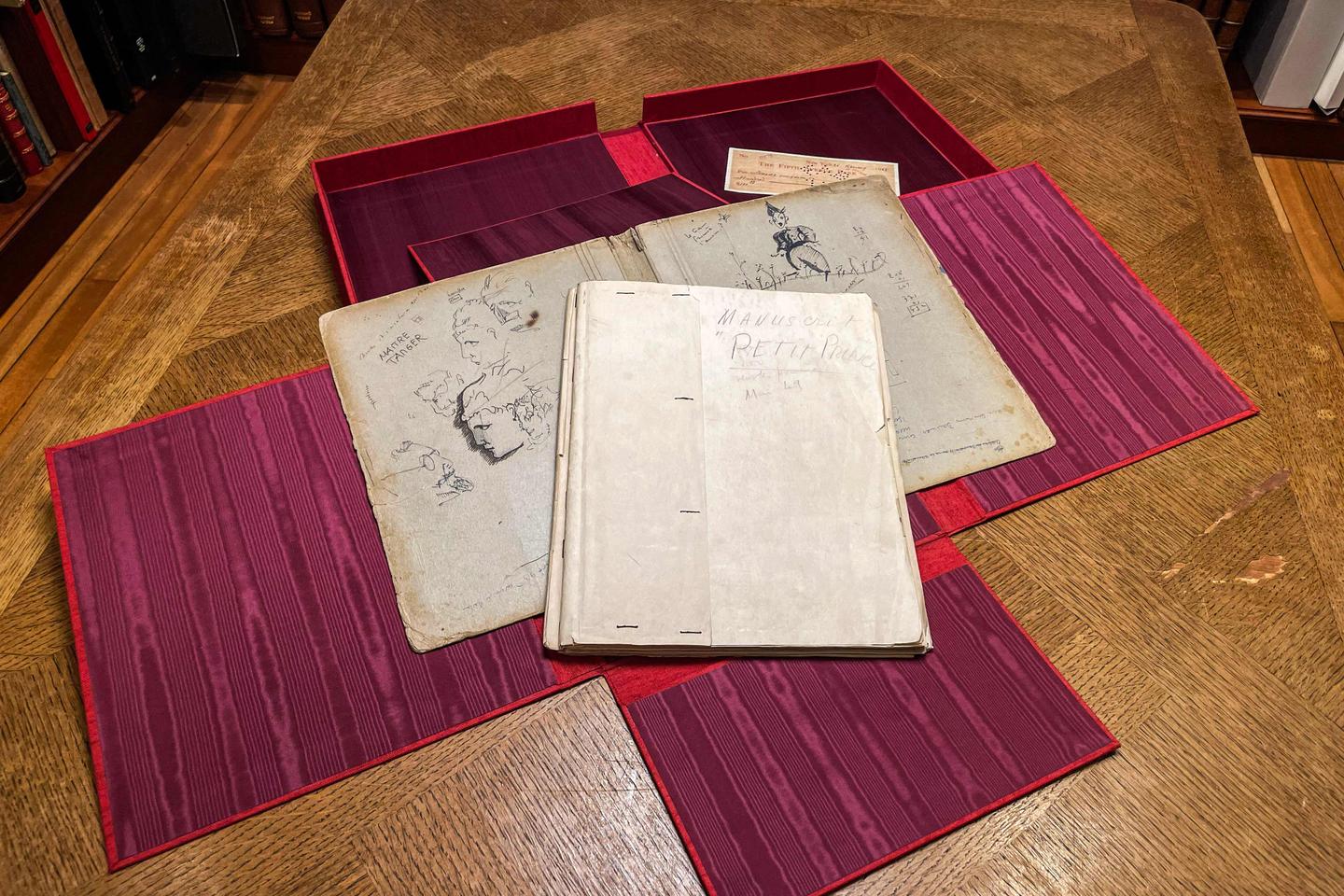Rare original 'Little Prince' typescript to be auctioned