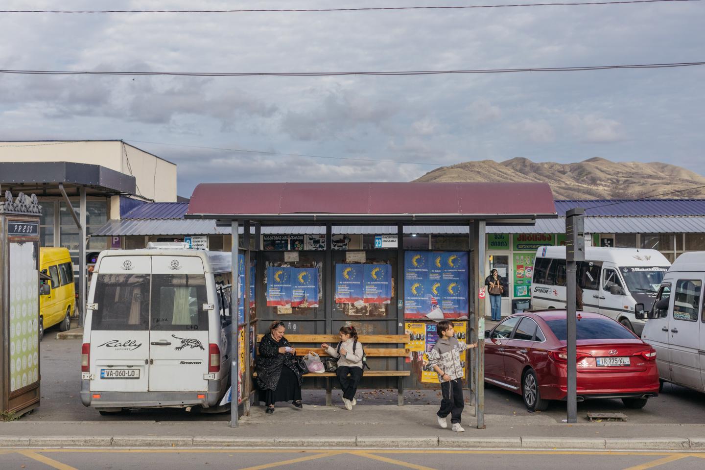 In the country of Georgia, the government campaigns 'for peace'
